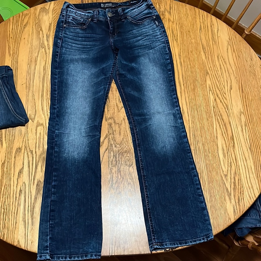 Silver Jeans 29/31 Suki Mid-Rise Bootcut Jeans